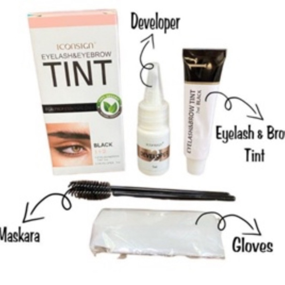Consign eyelash and eyebrow tint kit